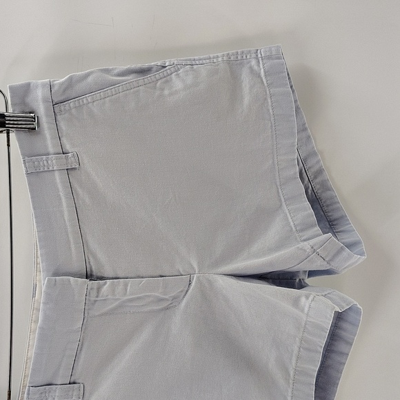 J. Crew Light Blue Size 4 Shorts Mid Rise Cotton Chinos - Picture 3 of 8